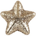 Enfeite de Natal - Estrelas com Glitter Ouro Velho NTD13006 - 30 unid.