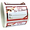 Etiqueta Adesiva - 100 unid. - Mãe Eu Te Amo