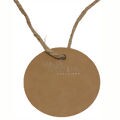 Etiqueta Tag Kraft Redonda 5 cm Kraft - 12 unid. Ref. 10792-2