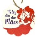 Etiqueta Tag Dia das Mães 10 unid. Modelo:Flor 02/002