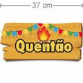 Placa de Sinalização Junina - Quentão 23011735