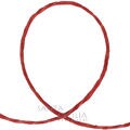 Fio de Juta Engomado ref.3000 - 30m - cor 240 vermelho