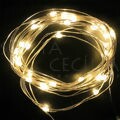 Fio de Cobre LED 30 lâmpadas - Cores Diversas 