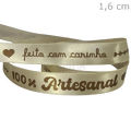 Fita de Cetim 100% Artesanal 1,6cm x 10m Ref.1984/16 COR01