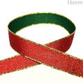 Fita de Natal Sinimbu 10m - Ref.1800/16mm Cor 2 Vermelha e Verde