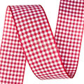 Fita Xadrez 3 cm x 10m Cor:Vermelho