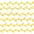 Fita de Folhas de Cetim S403 - 10 metros - Amarelo