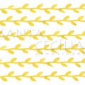 Fita de Folhas de Cetim S403 - 10 metros - Amarelo
