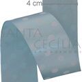 Fita de Cetim Azul Claro Poá 4001 - 4cm x 10m