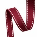 Fita Pespontada Sinimbu 10m - Ref.1862/10mm Cor:Vinho Cor 09