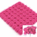 Flor em EVA com Tule 144 unidades Ref. 1505 - Pink