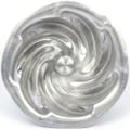 Forma de Bolo Mini Suíça Vulcão em Alumínio - 9x4cm Cód. 6060