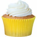 Forminha de Cupcake de Papel 5x2,5cm Nº 02 - 45 unid. - Diversas Cores Cor:Amarelo