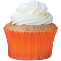 Forminha de Mini Cupcake Lisa Vermelha 6 x 3,5 x 2,5 - 45 unid.