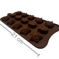 Forma de Chocolate em Silicone Tulipa - Cód. GMEZN75