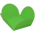 Forminha de Papel para Doces 4 Pétalas Verde Limão - 50un