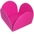 Forminha de Doces 4 Pétalas em Cartolina Lisa - 50un COR:Pink 10.10