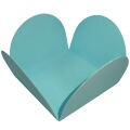 Forminha de Doces 4 Pétalas em Cartolina Lisa - 50un COR:Azul Céu 10.57