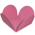 Forminha de Doces 4 Pétalas em Cartolina Lisa - 50un COR:Rosa escuro 10.62
