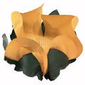 Forminha de Doce F289 em Papel 30 unid - Cores Diversas Forminha de Doce F300 em Papel 40 unid:Laranja