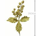 Pick Decorativo de Natal Com Glitter Dourado - Ref. 0448