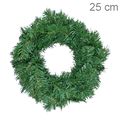 Guirlanda de Galhos Verdes - 25 cm de Diâmetro C25