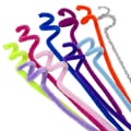 Limpador Cachimbos Hastes Chenille 10 unid. 30 cm Cores:Mix Colorido