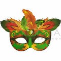 Máscara Carnaval - 4 unidades