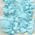 Laço de Cetim 3,5cm - 20 unidades - Azul Tiffany