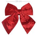Laço de Veludo Vermelho 29 x 32 cm - Ref. 6398-B30