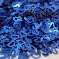 Lantejoula Coração 4mm - 2g - Azul Escuro