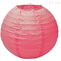 Lanterna Redonda de Papel 25 cm Cores:Pink