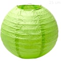 Lanterna Redonda de Papel 25 cm Cores:Verde
