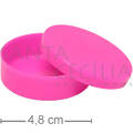 Potinhos para Lembrancinhas - 10 unid - Latinha Plástica Pink