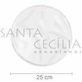 Organza Redonda 25 cm - 25 unidades - Cores Diversas