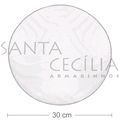 Organza Redonda 30 cm - 25 unidades - Cores Diversas