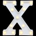 Letra LED 22 cm - X