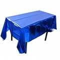 Toalha de Mesa Metalizada 1,37m x 1,83m Cores:Azul