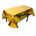 Toalha de Mesa Metalizada 1,37m x 1,83m Cores:Ouro