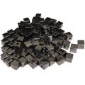 Miçanga Cubo 6mm - Chumbo  / Lisa - 24gr
