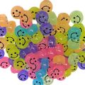 Miçangas Circular Smile Translúcido 24grs - Bolinha Sorriso Colorido