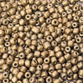 Miçangas de Vidro 4mm - 50 gr Miçangas de Vidro:Ouro