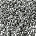 Miçangas de Vidro 4mm - 50 gr Miçangas de Vidro:Prata
