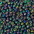 Miçangas de Vidro 4mm - 50 gr Miçangas de Vidro:Preto Furtacor