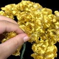 Mini Botão de Rosa 100 unidades - Ouro / Ouro