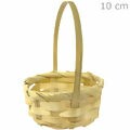 Mini Cesta de Bambu com Alça Ref.IX-001 - Oval
