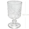 Taça Mini Licor 6 unid. Glass Goblet 60ml - Ref. F207-2