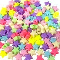 Miçangas Especiais - Diversas Miçangas Especiais:Estrela Colorida 10mm
