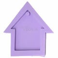 Molde de Silicone para Resina 5,5 x 7,5cm - Chaveiro Casa tag Ref. 90