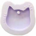 Molde de Silicone para Resina 2,3 cm -Mini Gatinho com Furo  Ref. EL766